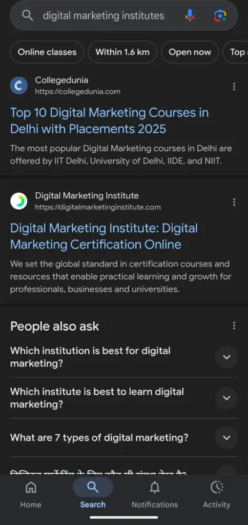 Why SEO Is Important for Every Business in 2026 organic result